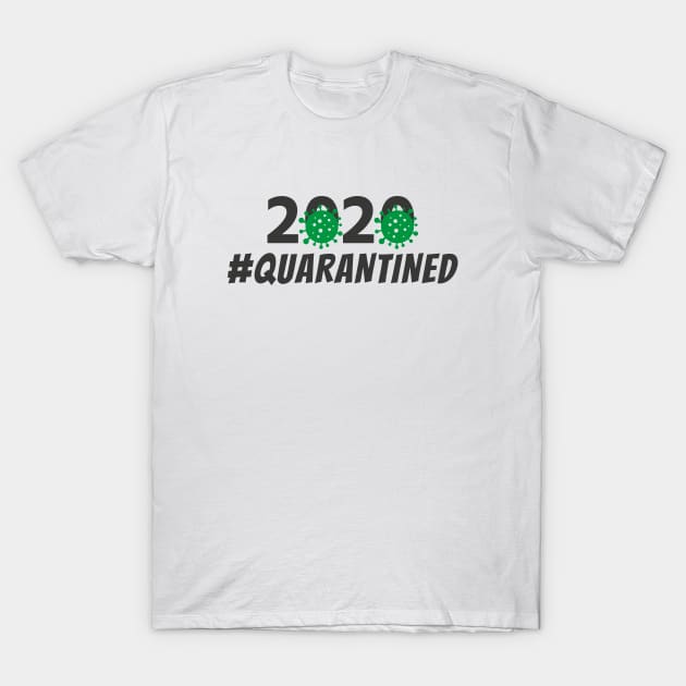 Quarantined Germs Design 2020 T-Shirt by notami